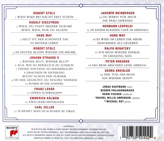 Jonas Kaufmann: Wien [CD]