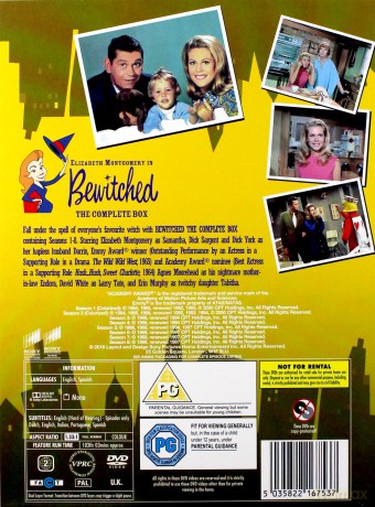 Bewitched Complete Series (Downsize) (Ożeniłem się z czarownicą Sezon 1-8) [42DVD]