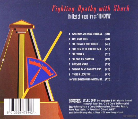 Rupert Hine As Thinkman: Fighting Apathy With Shock (Remastered) [CD]