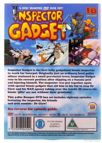 Inspector Gadget (Inspektor Gadżet) [BOX] [4DVD]