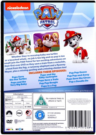 Paw Patrol [DVD]