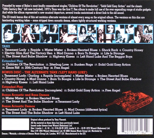 T.Rex: Tanx (digipack) [2CD]