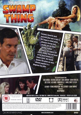 The Return Of The Swamp Thing (Powrót potwora z bagien) [DVD]