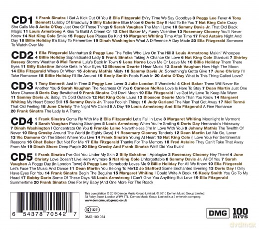 100 Hits American Songbook [5CD]