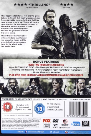 The Walking Dead Season 7 [DVD]