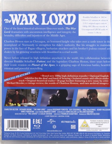 The War Lord (Bóg wojny) [Blu-Ray]