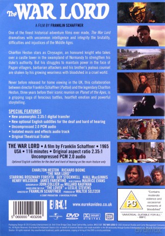 The War Lord [DVD]