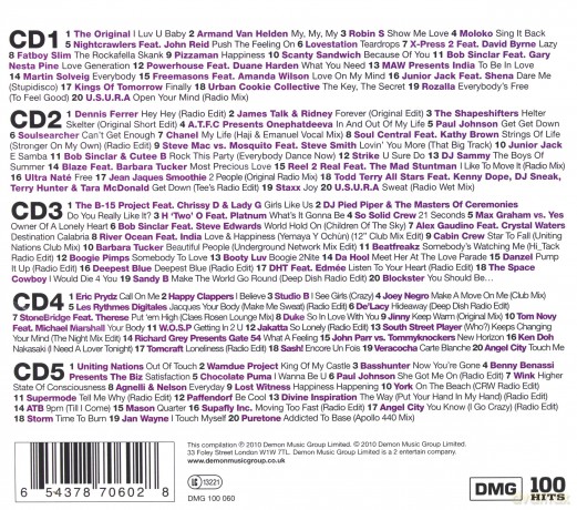 100 Hits Club Hits 1991-2010 [5CD]
