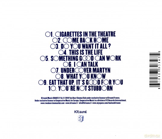 Two Door Cinema Club: Tourist History [CD]