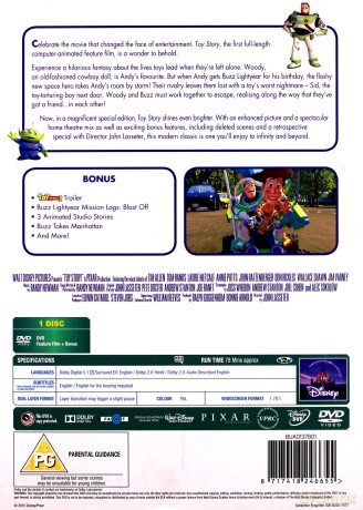 Toy Story 1 [DVD]