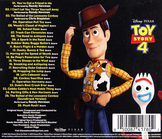 Toy Story 4 [CD]