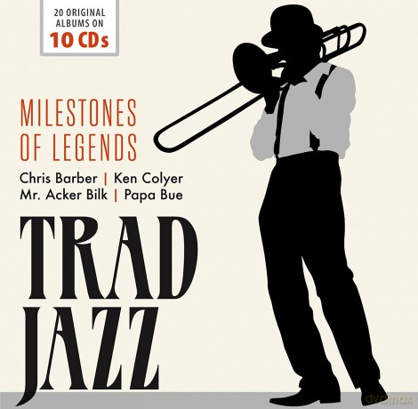 Various Barber Colyer Bilk Bue: Trad Jazz Milestones Of Legends [10CD]