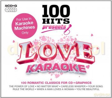100 Hits Love Karaoke [5CD]