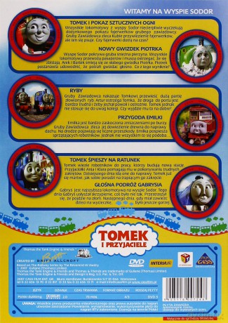 Tomek i przyjaciele: Tomek i pokaz sztucznych ogni [DVD]