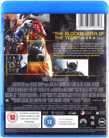 Transformers: Dark Of The Moon [Blu-Ray]
