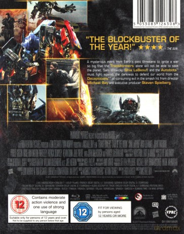 Transformers: Dark Of The Moon [Blu-Ray]