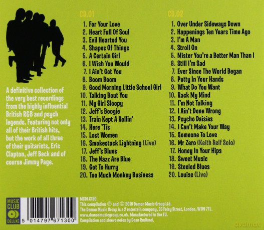 The Yardbirds: Shapes Of Thing-The Best Of [2CD]