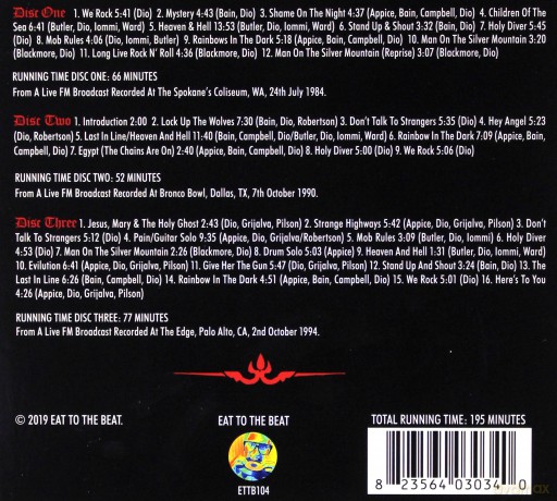 Dio: Transmission Impossible [3CD]