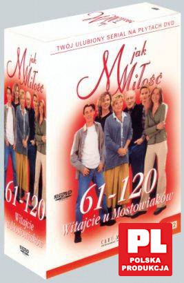 M jak Miłość odcinki 61-120 BOX [10DVD]