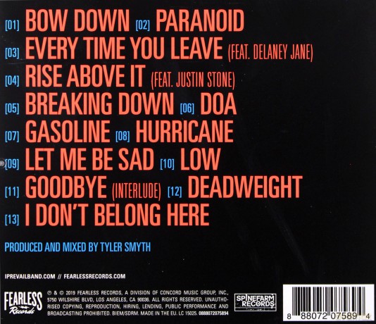 I Prevail: Trauma [CD]