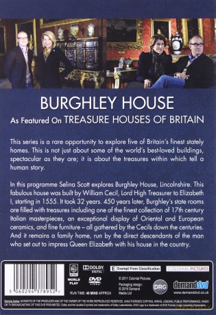 Treasure House Britain Burghley [DVD]