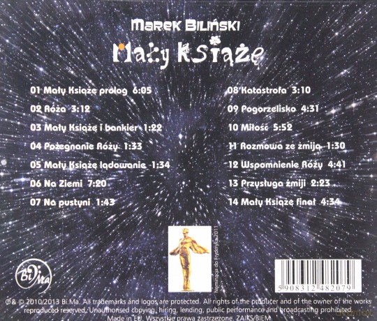 Marek Biliński: Mały Książę [CD]