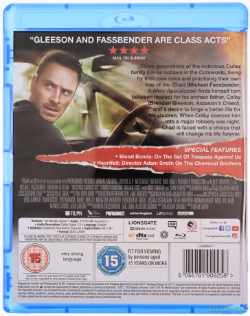 Trespass Against Us (Wbrew rodzinie) [Blu-Ray]