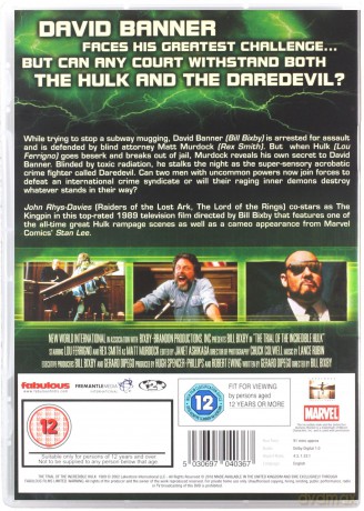 Trial of the Incredible Hulk [DVD]