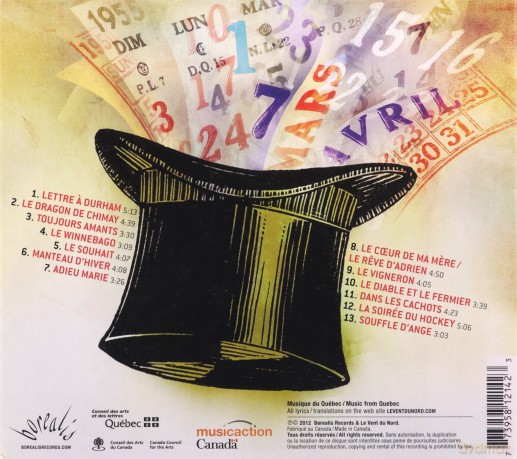 Le Vent Du Nord: Tromper Le Temps [CD]