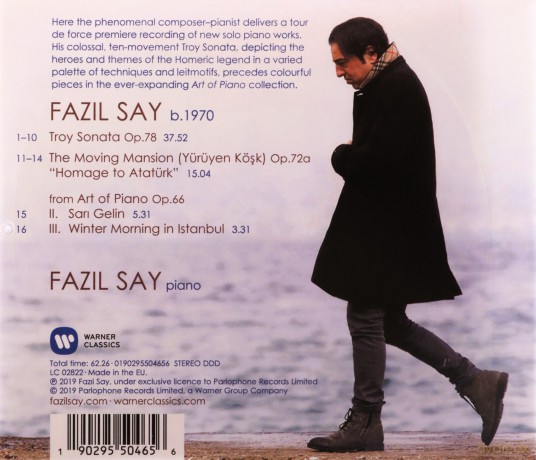 Fazil Say: Troy Sonata - Fazil Say Plays Say [CD]