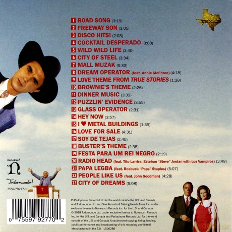The Complete True Stories soundtrack [CD]