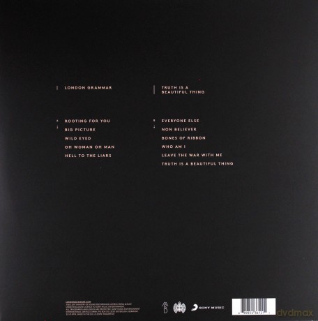 London Grammar: Truth Is A Beautiful Thing [Winyl]