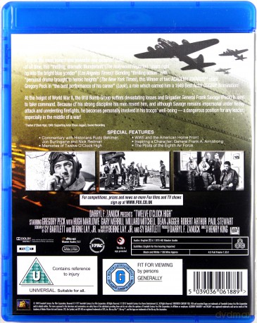 Twelve Oclock High (Z jasnego nieba) [Blu-Ray]