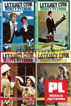 Latający Cyrk Monty Pythona sezony 1-4 Pakiet [7DVD]