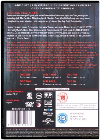 Twin Peaks Season 2 Set [6DVD]