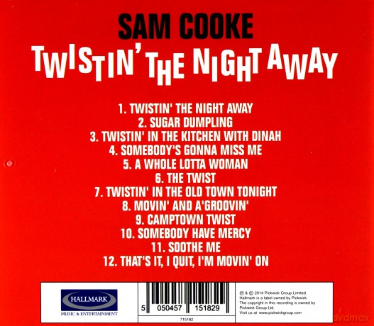 Sam Cooke: Twistin The Night Away [CD]