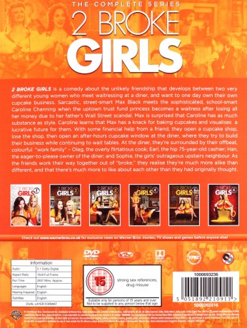 Two Broke Girls Season 1-6 [17 DVD]