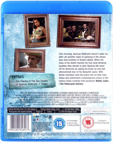 Two Deaths Of Quincas Wateryell [Blu-Ray]