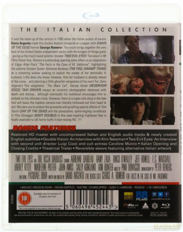 Two Evil Eyes (Oczy szatana) [2xBlu-Ray]