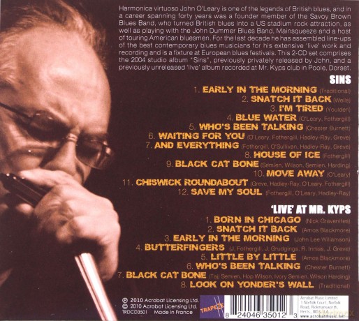 John Oleary Band: Two For The Show [2CD]