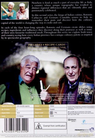Two Greedy Italians Season 2 Still Hungry [2DVD]