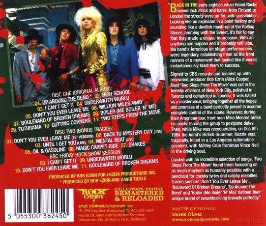 Hanoi Rocks: Two Steps From The Move [2CD]