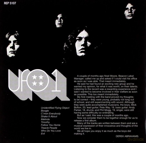 Ufo: Ufo1 [CD]