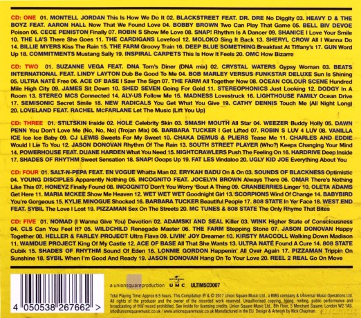 Ultimate 90s Anthems [5CD]