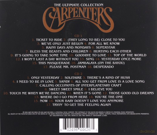 Carpenters: Ultimate Collection [2CD]
