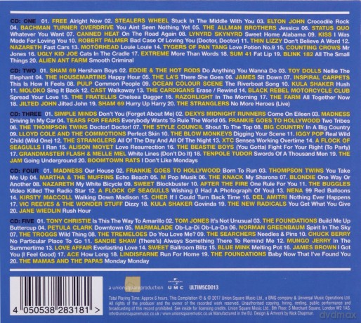 Ultimate Driving Songs [5CD]