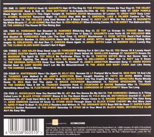 Ultimate Rock - The Classics [5CD]
