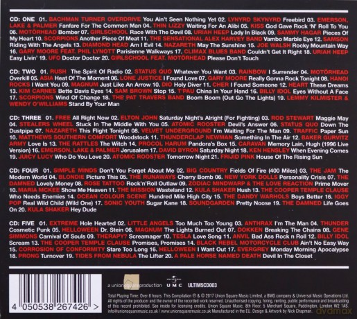 Ultimate Rock Anthems [5CD]