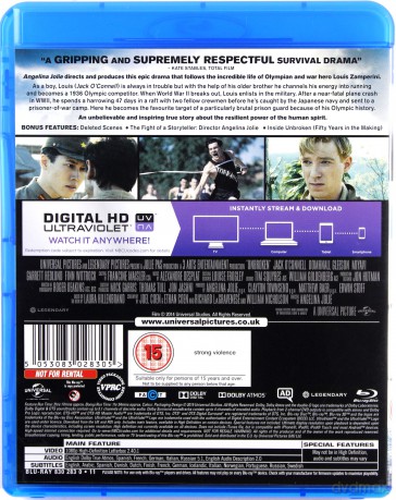 Unbroken (Niezłomny) [Blu-Ray]