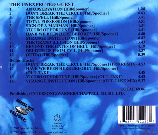 Demon: Unexpected Guest [CD]